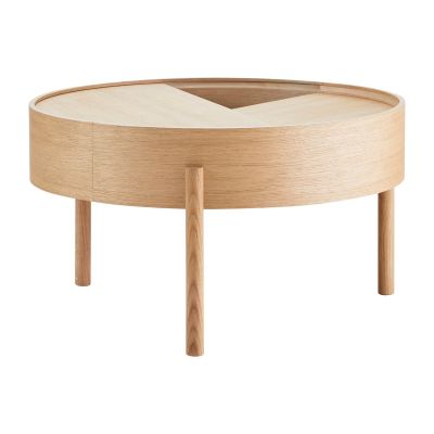 Woud Arc sohvapöytä Ø66 cm Öljytty tammi | Alk. 680,00 €