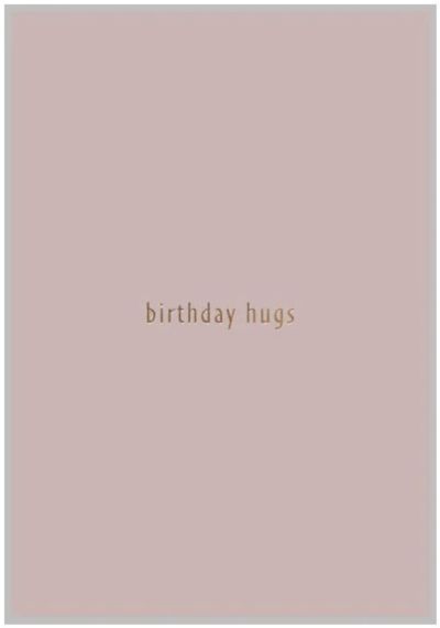Xeraliving BIRTHDAY HUGS syntymäpäiväkortti, kanerva 10,5x14,8 cm | Alk. 2,20 €