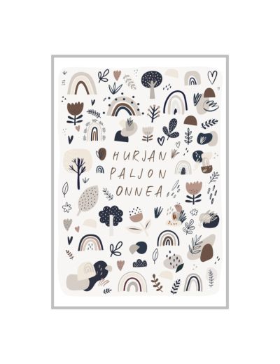 Xeraliving Metsäkukat onnittelukortti | Alk. 0,90 €