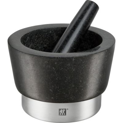 Zwilling Spices-mortteli graniittia ja harjattua ruostumatonta terästä | Alk. 47,00 €